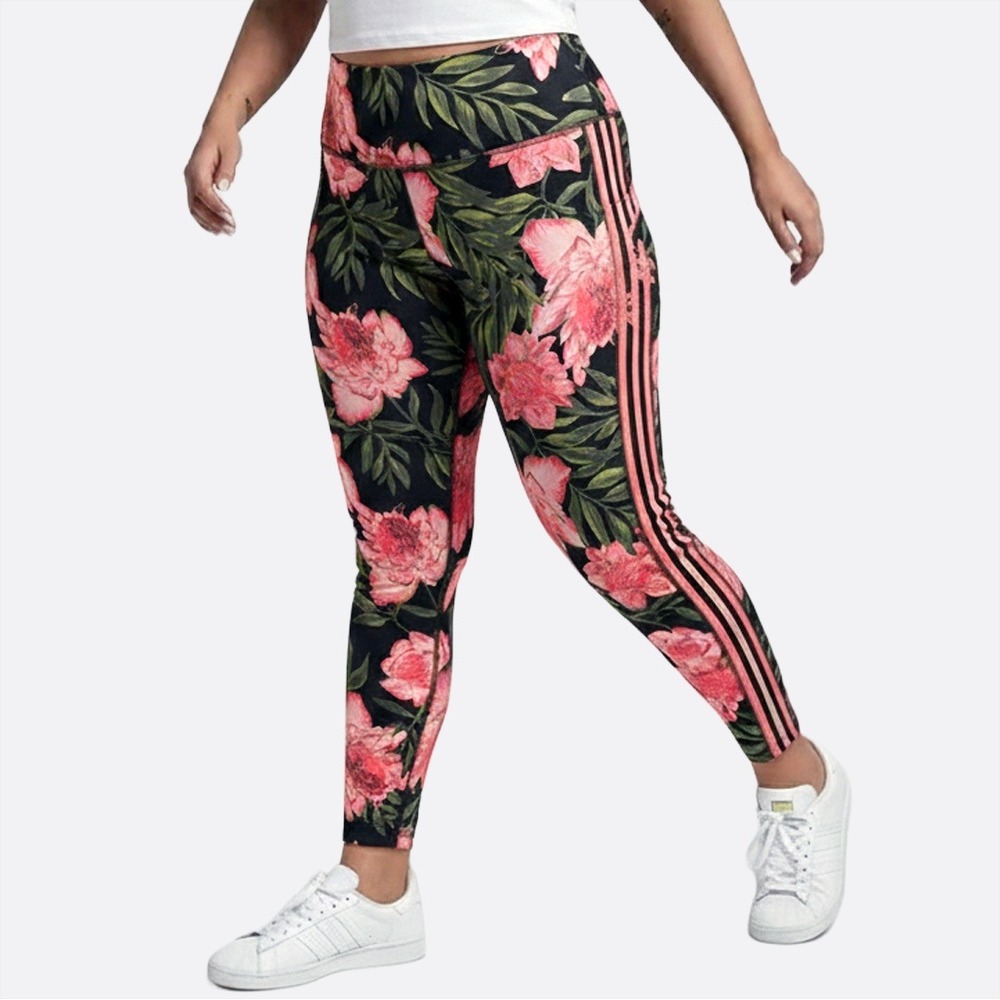 Beyond Yoga‎ Tropical Peony High Waisted Athleisure Leggings Luxe Floral 0X L
